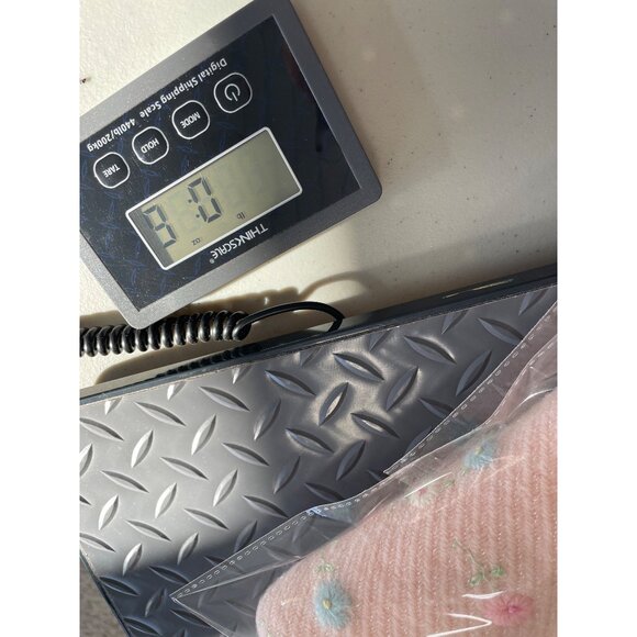 Vintage Hooded Baby Blanket 31.5" X 30" Crochet Lace Pastel Embroidered Floral - Picture 8 of 8